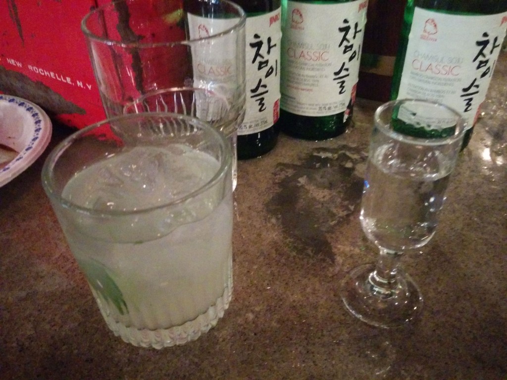 drinks and soju