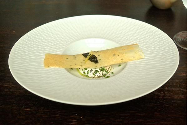 caviar burrata potato chive(Prestige Osetra 180)