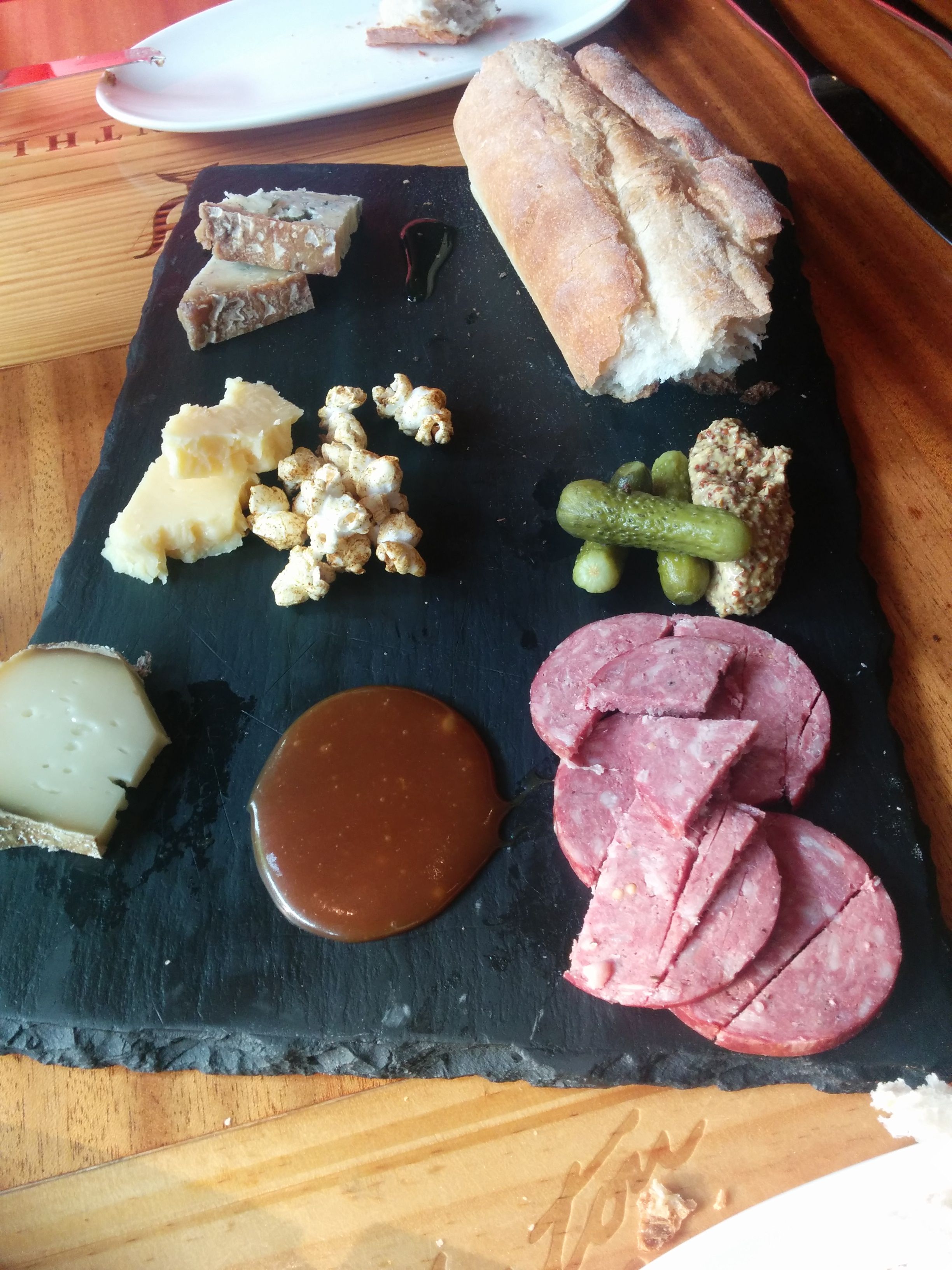 Bar Pastoral cheese and meat plate