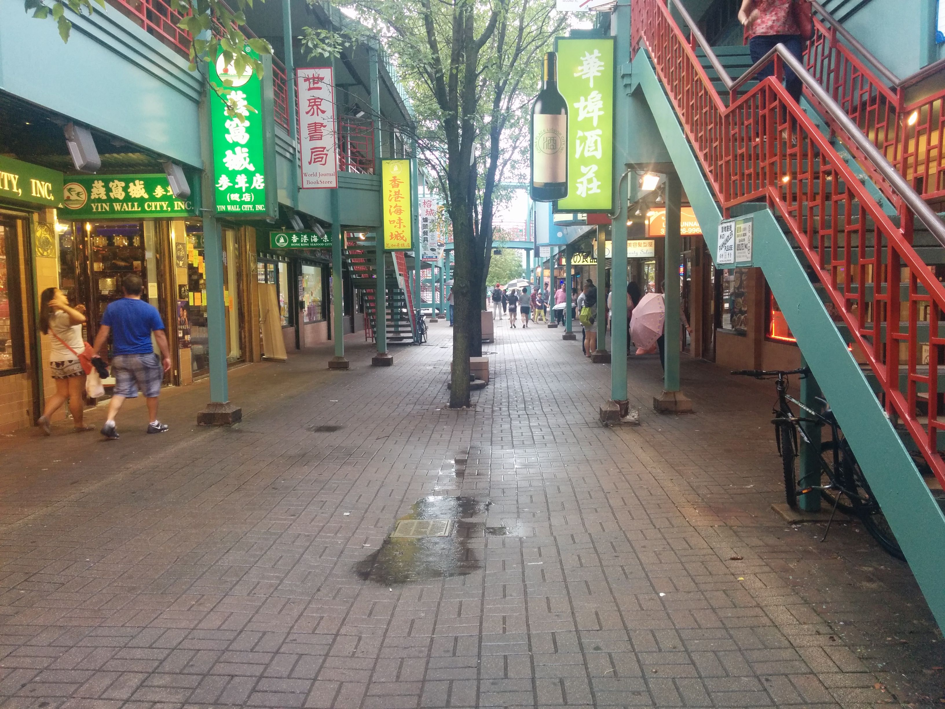 Chinatown rain