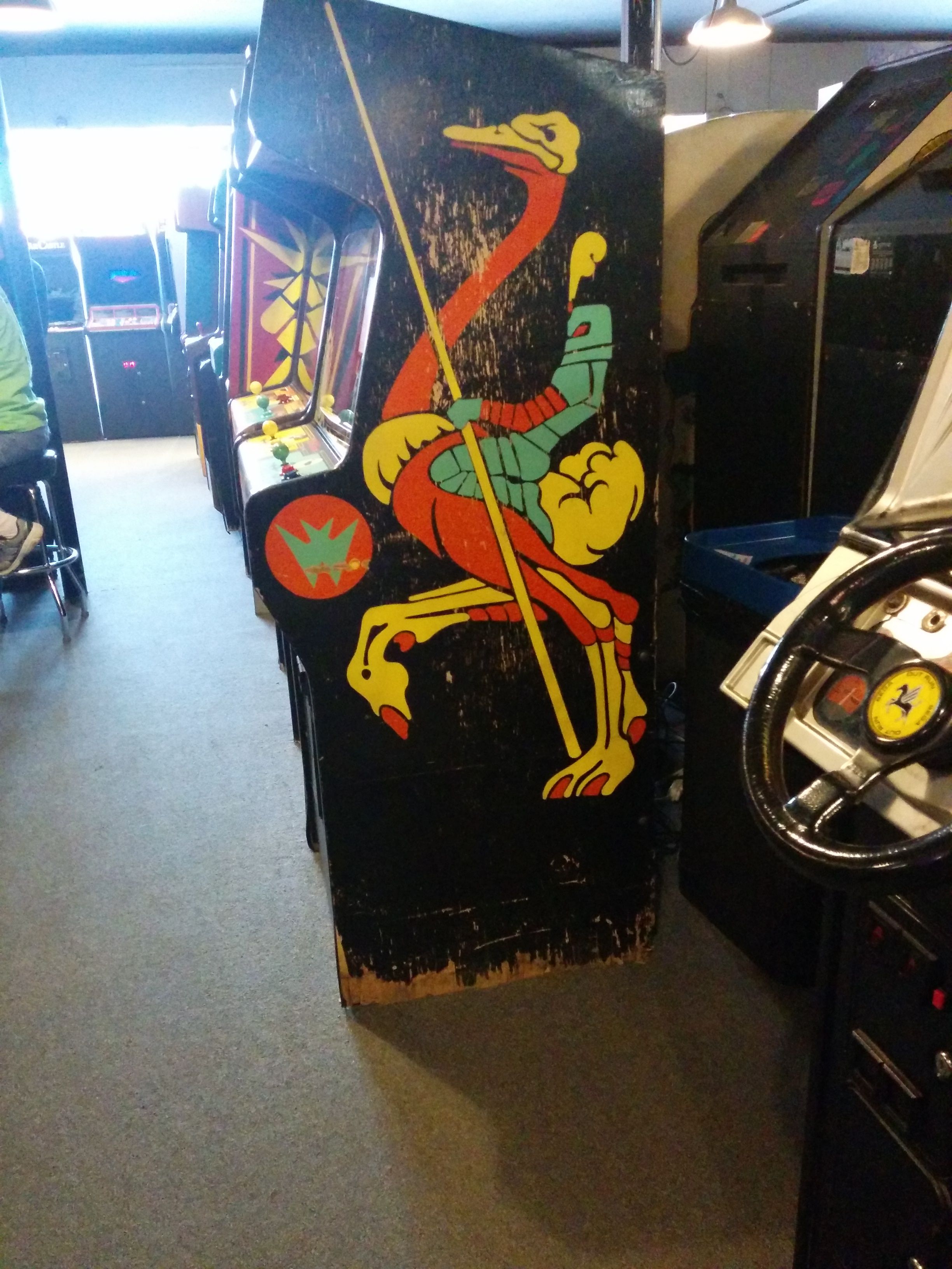 Galloping Ghost Joust Cabinet